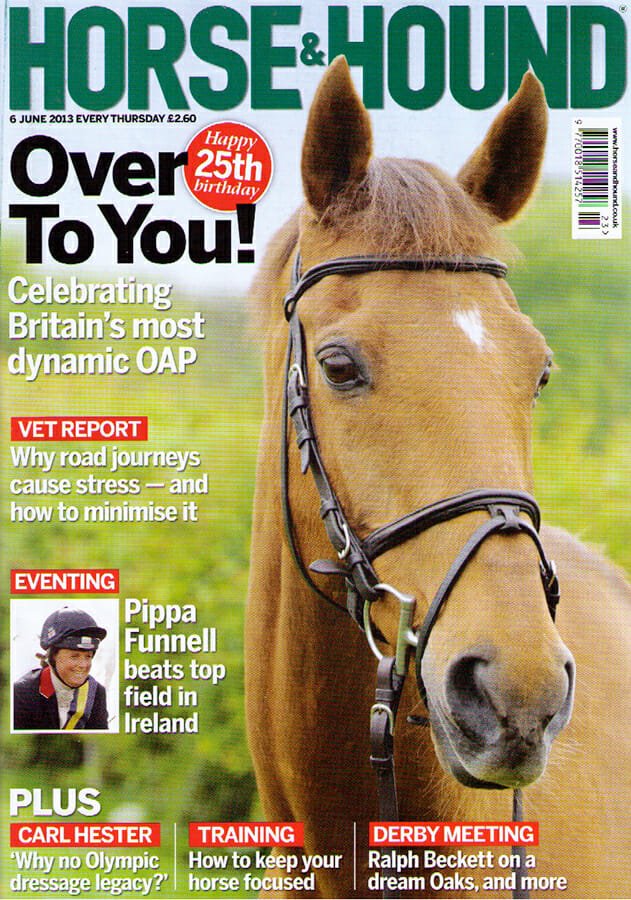Horse & Hound cover June 2013 Nico Morgan Media