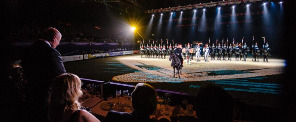 The Household Cavalry Ride at HOYS