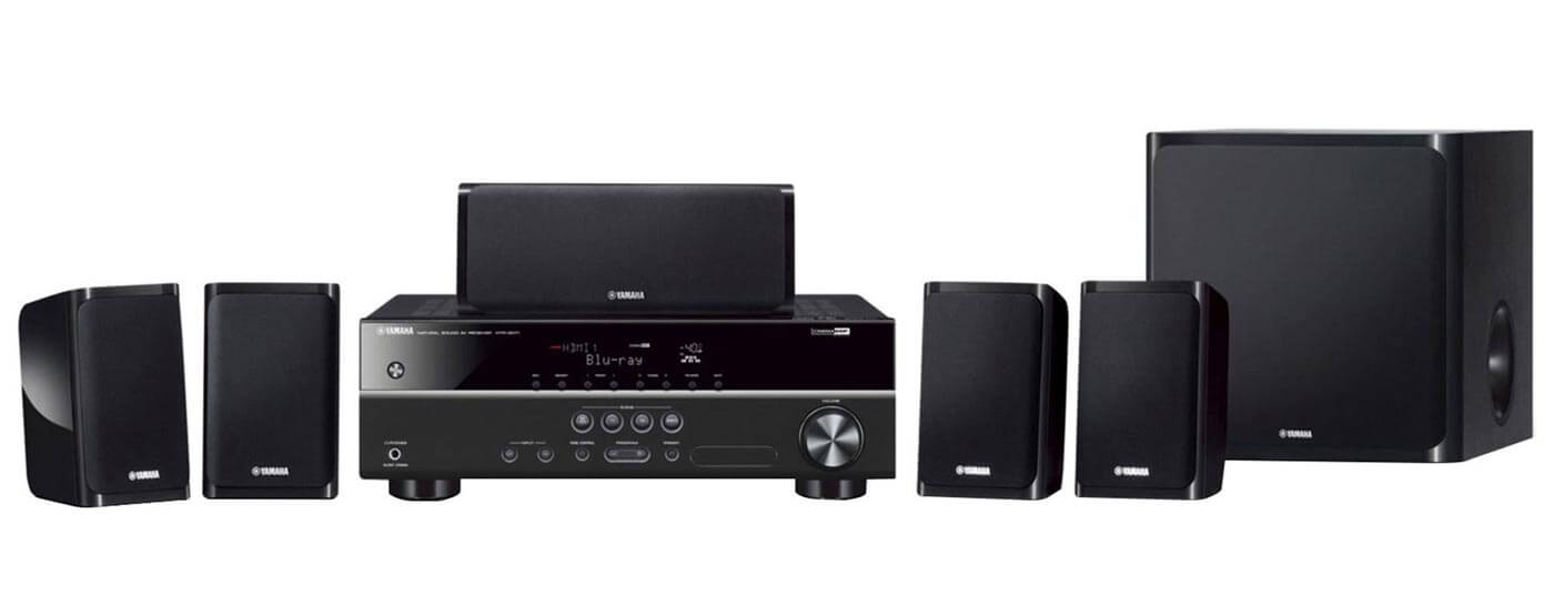 Yamaha YHT1840 home theatre package
