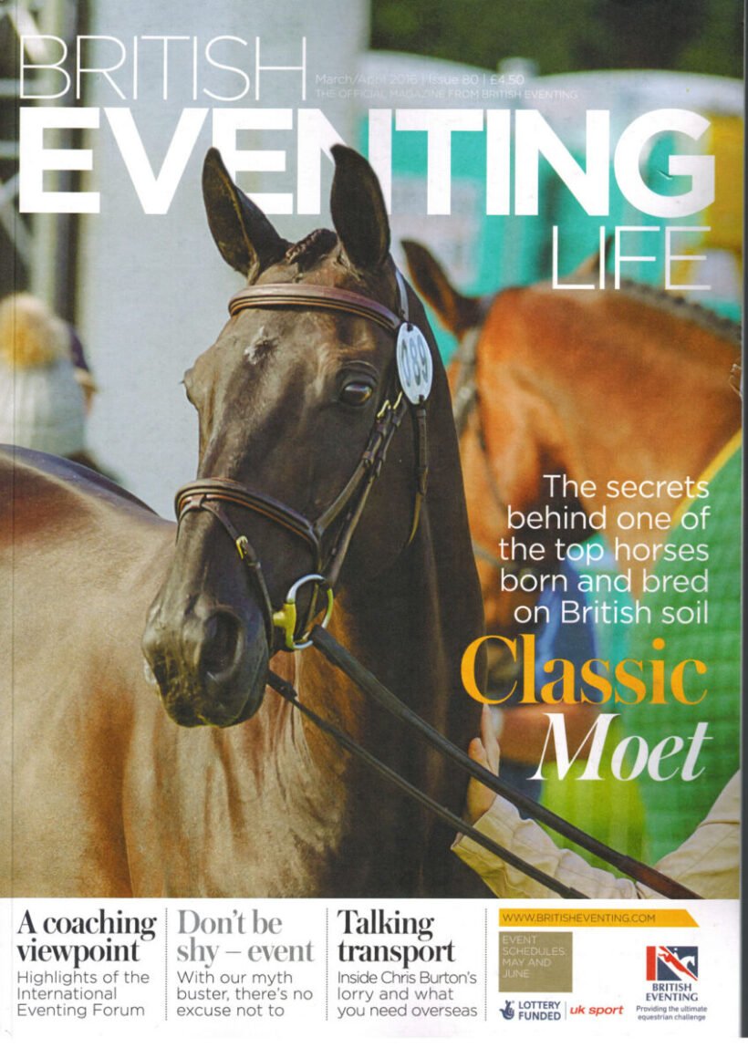 Classic Moet Cover - British Eventing Life
