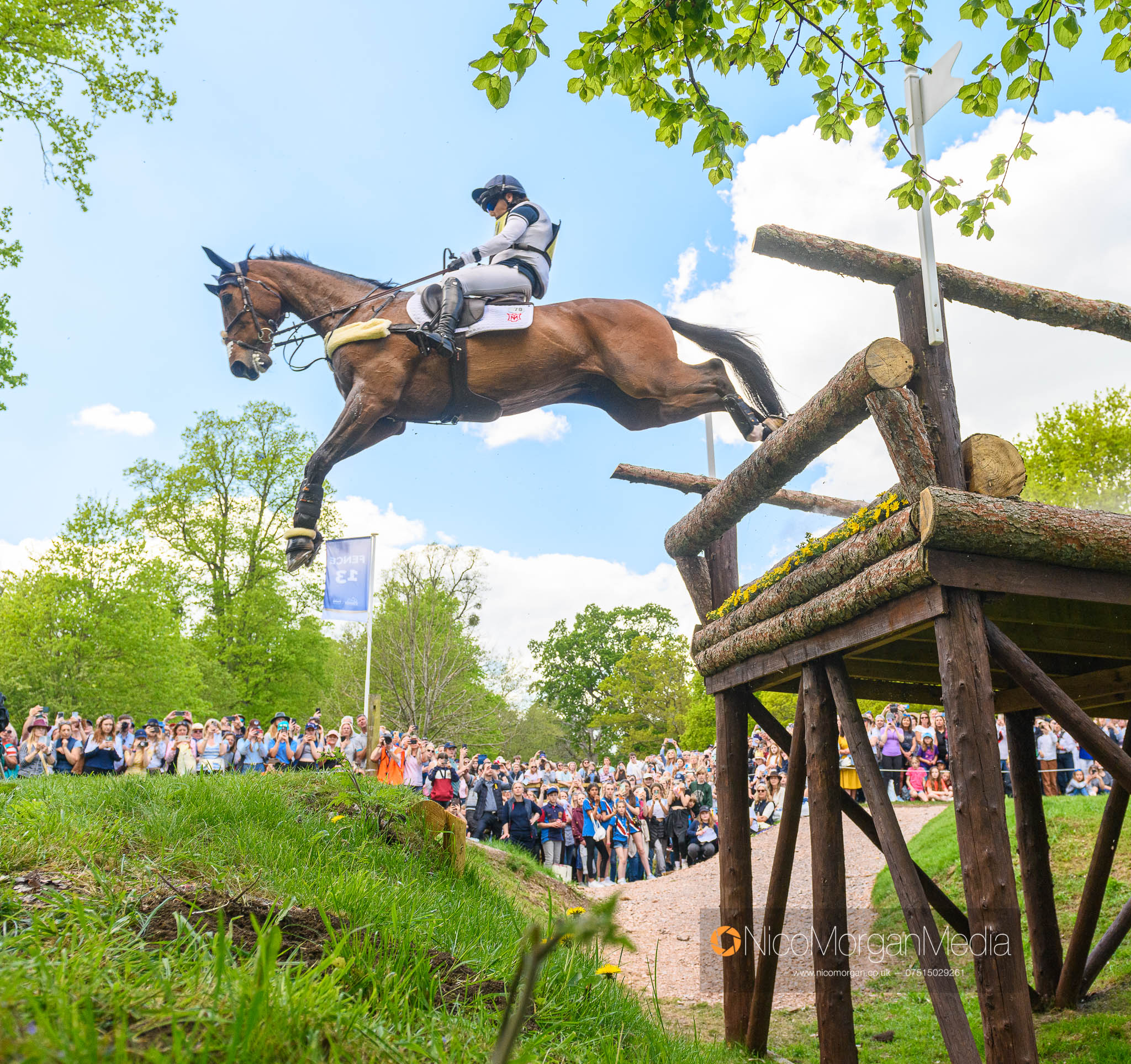 Laura Collett and LONDON 52 - Cross Country - Badminton Horse Trials 2022